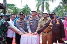 Ketua DPRD Siak Dampingi Bupati Sambut Kunker Kapolda Riau di Kecamatan Dayun